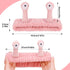 4 Packs Snail Head Bands, Cute Coral Fleece Hair Bands for Washing Face, Skincare Makeup Accessories for Women