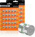 kunying 50 Pack LR44 Batteries, AG13 357 303 SR44 a76 Lr44 Button Cell