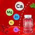 2 Pack Calcium Magnesium Zinc Gummies with Vitamin D3 Supplement, High Absorption for Bone & Immune Health (120 Count)