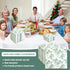 zjdbset 200Pcs Decor(6.5 6.5 inch) Greenery Guest Napkins Paper Disposable Green Leaves Hand Towels Decorative Dinner