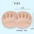 Ball of Foot Cushions (5 Pairs), Metatarsal Pads for Women & Men, Soft Reusable Forefoot Pads for Pain Relief