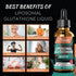 2000MG Liposomal Glutathione Liquid Drops, Enhanced Absorption Glutathione Supplement with Vitamin C, Hyaluronic Acid,