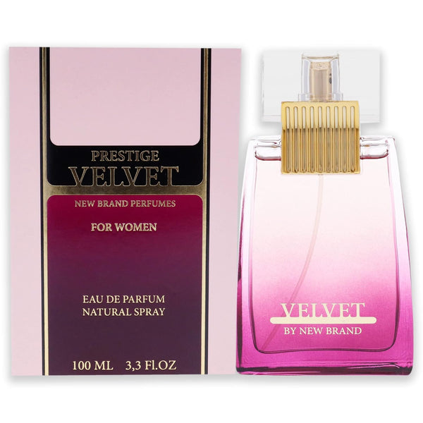New Brand Perfumes Velvet Women EDP Spray, 3.3 oz (vel1w)