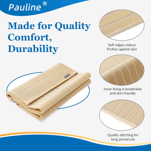Tummy 30" 45", 9" Abdominal Binder Post Surgery - Premium Belly Band for Stomach Support & Compression - Promote