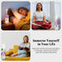 ikeda essoil 250mL 35 Essential Oil Diffuser, Wireless Aromatherapy Oil Diffusers for Small Room, Million Negative Ion