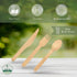 PALM NAKI Birchwood Cutlery (40 Count) - Disposable Eco-Friendly, Compostable, and Biodegradable Cutlery (Knives, 40