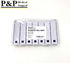 Weekly AM/PM Pill Box Organizer by P&P MEDICAL SURGICAL, Portable Travel Prescription & Medication Case (7-Day /