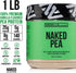 Vanilla Pea Protein Isolate, 1LB from North American Farms, Only 3 Ingredients, Vegan, Gluten-Free