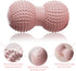 huoflame Peanut Massage Ball for Deep Tissue, Trigger Point Therapy, Myofascial Release Double Lacrosse Foam Roller