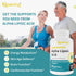 Liposomal Alpha Lipoic Acid 1400mg Softgels, ALA Supplement with L-Carnitine, Ubiquinol, Vitamin E, 120 Softgels