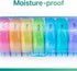 Sukuos Large Weekly Pill Organizer, 2 Times a Day Daily Pill Box 7 Day Easy to Open with Double Protection, AM PM (Blue)