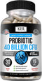 Kaya Naturals Probiotic 40 Billion CFU | Probiotics for Women, Men, and Adults, Natural Gut Health Supplement