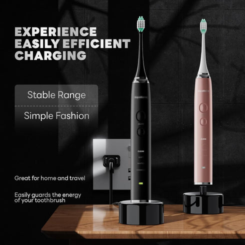 SGEOYPIL Electric Toothbrush Charger Base Compatible with AquaSonic Black/Vibe Series Tooth Brushes Replacement