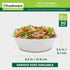 Freshware Paper Bowls, Disposable 32 oz Soup Bowl, 50-Pack Biodegradable Sugarcane Fiber Serving Bowls