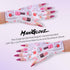 ManiGlovz UPF 50+ UV Light Protective Nail Gloves, Gel Manicure and Anti UV Fingerless Gloves for Women