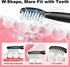 MAXWISDOM 8 100 5 Rechargeable Electric Toothbrush, Brush Heads, with Day Battery Life, Cleaning Modes, Fast Type-C