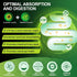 NATURE TARGET Multi-Collagen-Peptides-Powder, Hydrolyzed Collagen with Energy Blend & Multivitamins, 35 Servings