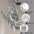 Spider Metal Hair Claw Clips Alloy Hair Claw Clips, 1Pcs Silver Spider Metal Hair Clip for Punk & Y2K-Style Hair Accessories Decorations (Silver Spider)