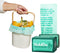 4-Gallon Trash Bags, Plant-Based, Heavy-Duty, Compostable Small Kitchen Trash Bags, 2-pack, 100 Bags