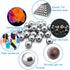 PAGOW 125PCS Paint Mixing Balls, 4mm Stainless Steel Bearing Balls for Nail Polish