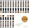 Furniture Markers Touch Up Kit - 18 Colors Wood Scratch Repair Kit with Beeswax Furniture Polish, Wood Markers for