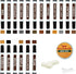 Furniture Markers Touch Up Kit - 18 Colors Wood Scratch Repair Kit with Beeswax Furniture Polish, Wood Markers for