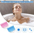 2Pcs Back Scrubber Body Bath Pull Strap Scrubber with Handles - Nylon Exfoliating Washcloth for Skin