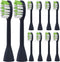 Toothbrush Replacement Heads for Philips One Series Sonicare - 10 Pack, Soft Bristles, Navy Blue