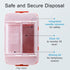 Large Sharps Container: Portable Needle Disposal Bin for Home and Labs, 2 Gallon (Pack of 1)