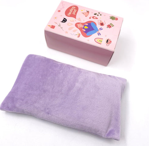 Heating Pad Microwavable - Pain Relief Hot Pack for Muscle Pain, Neck, Shoulders, Arthritis, Lumbar Muscle (Purple)