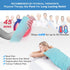 12"x 21" Extra Large Gel Ice Pack with Soft Fabric Cover, Ice Pack for Injuries Reusable, Ice Pack for Back Pain Relief, Cold Compress for Back, Flexible Cooling Pad for Knee, Hip, Sciatica