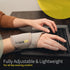 BraceUP Adjustable 2 Wrist Wraps for Men and Women, Workouts Wrist Band, Carpal Tunnel Compression Wrist Brace,