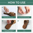 Welnove Arch Support Inserts - 8-Pair Gel Insoles for Plantar Fasciitis, Foot Pain Relief, Men Women