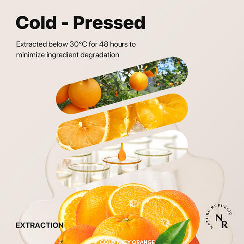 Nature Republic COLD JUICY FRESH GEL MASK 10 VARIETY - Not Tested on Animals