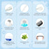 Set, Packaged, (4-Pack) Travel Toothbrush Kit Bulk, Hygiene Kit Bulk with Toothbrush Toothpaste Floss Picks, Comb