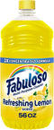 Fabuloso Multi-Purpose Cleaner, 2X Concentrated Formula, Refreshing Lemon Scent, 56 oz
