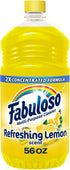 Fabuloso Multi-Purpose Cleaner, 2X Concentrated Formula, Refreshing Lemon Scent, 56 oz
