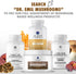 DR. EMIL NUTRITION 10 Mushroom Supplement, Functional Nootropic with Lions Mane for Mental Clarity & Immune Support