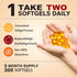 YLOTRE 7500mg Immune 300 (1) Elare Aged Garlic Extract, Organic Garlic Capsules Supplement, Potent Heart & Support
