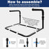 L1 Adjustable Stand Assist Grab Bar for Couch & Chair, Stand Assist Handle for Elderly & Seniors, Mobility Aid