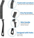MixS Live 8Pcs Set,Heavy Hard Bristle Crevice Cleaning Brush Duty Grout Brush Kit, Deep Clean Brush for Stove, Window