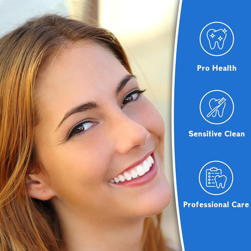 Toothbrush Heads for Oral B - 4 Pack | Professional Electric Replacement Heads, Compatible with Oral B Braun, Medium