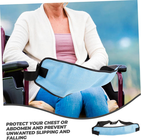 Adjustable Bed Guardrail for Elderly - Breathable Safety Belt Accessory