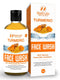 Natrulo Turmeric Face Wash, 4oz Natural Anti-Aging Exfoliating Liquid Soap for Clear Skin