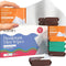 FOMIN Acidified Travel Deodorant Mini Wipes For Women & Men- Variety Pack