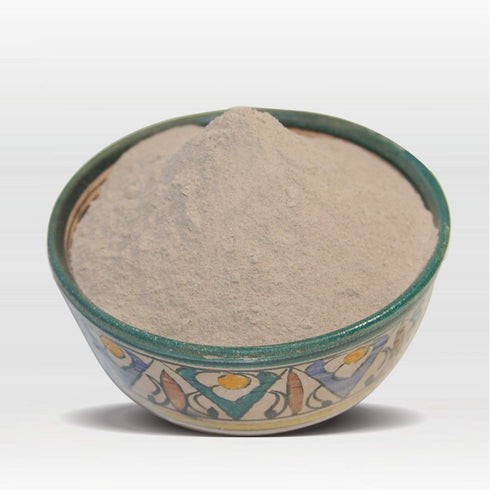 Zakia's Morocco Moroccan Rhassoul Clay Mask, Organic Natural Facial and Body Clay Mask, 1 lb