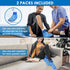 ComfiTECH Foot Ice Pack Wrap for Swollen Feet, Ice Boot for Foot Recovery, 2 Packs M Blue