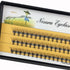 BODERMINCER 10D Black Handmade False Eyelashes, 60pcs Natural Long Individual Extensions - 13mm