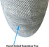 W WELL KNITTING Top,Seamless 4 Well Knitting Loose Men's Diabetic Crew Socks,Non-Binding Toe,Semi Cushion,Breathable