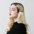 Small Plastic Dome Styling Hair Barrettes - Decorative Clamps for Half Updo & Ponytail, 18 Pcs (GPS1) Made in Korea